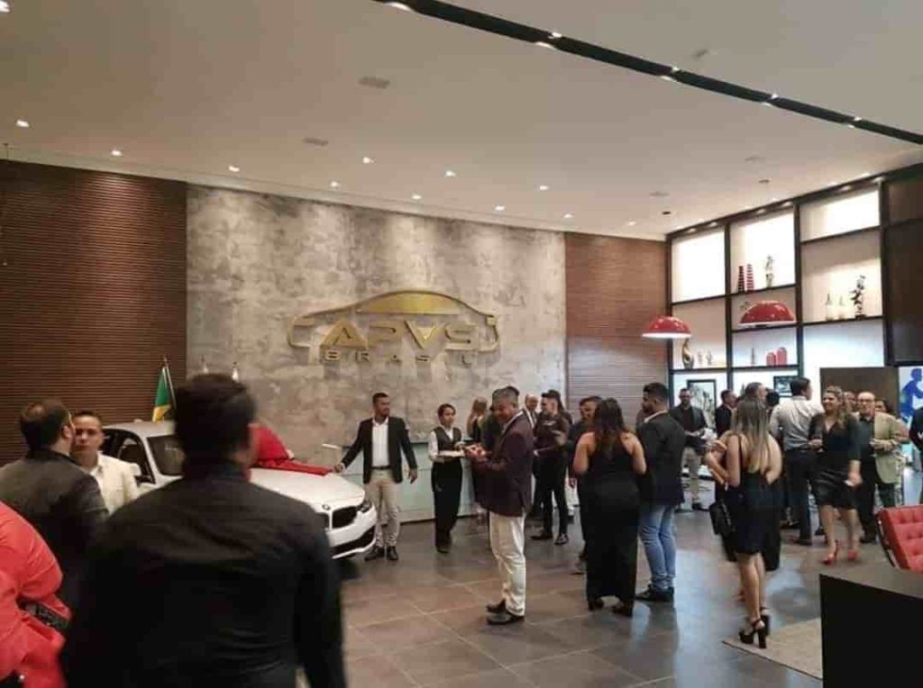 Hall Central da APVS Proteção Automotiva